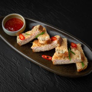 sesame prawn toast